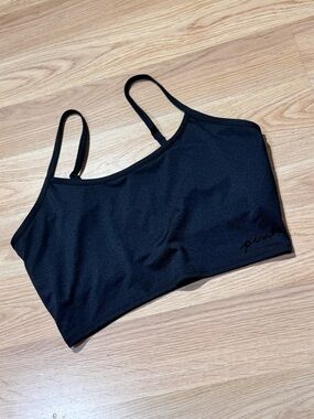 PINK | Black Lightweight Bralette
